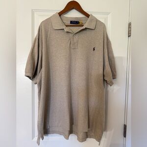 Ralph Lauren Men's Beige Polo Shirt 3XB